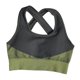 thumbnail image 4 of Sujetador Deportivo Mujer Push Up con Copa Acolchada, Bra Deporte sin Costuras para Yoga/Fitness/Run/Ejercicio - Verde l Baoblaze Sujetador deportivo sin costuras, 4 of 8
