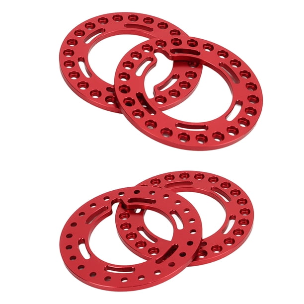 4 Uds Anillos de Bloqueo de Llanta de aleación de Aluminio para Coche Axial SCX10 90046 1/10 RC Neumáticos de Montaje Firme Reutilizables Mayor Estabilidad de la Rueda ANGGREK Otros
