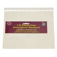 thumbnail image 2 of Ashley Productions Clear View Self-Adhesive Document Pocket 9" x 12", 12 Per Pack, 3 Packs, 2 of 2