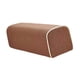 thumbnail image 2 of Cojín ergonómico portátil de lino para reposabrazos de sofá, espuma de alta densidad marrón, 2 of 8