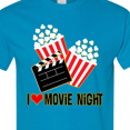 thumbnail image 4 of Inktastic I Love Movie Night T-Shirt, 4 of 5