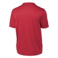 thumbnail image 6 of Mafoose Men's Active T Shirts Crew Neck High Visible Sun Protection Cool Dry Fit Athletic Workout Running T-Shirts True Red 2XL, 6 of 8