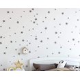thumbnail image 2 of Surtido De Pegatinas De Vinilo Para Pared Con Forma De Estrella Plateada, 112 Piezas (Tamaños De 1,18 A 1,97 Pulgadas), Fáciles De Despegar Y Pegar, Perfectas Para La Decoración Del Dormitorio De La H, 2 of 5