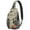 Gothic Moon St, variant on Marine and Tropical Sea Life Design Lightweight Sling Backpack for Travel and Outdoor Activities with Multi-Layer Storage and Durable Construction