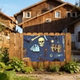 thumbnail image 6 of Pirates Skull Map Treasure Vintage Four Hole Decorated Banner Flag for Garden Yard Home Decoration Indoor Outdoor 4x6 Ft, 6 of 7