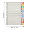 thumbnail image 5 of Eease 12 Month Notebook Binder Dividers A4 Tabs for Planners, 5 of 5
