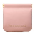 thumbnail image 2 of SUSUchens Faux Leather Mini Cosmetic Bag Waterproof Elegant Magnetic Closure Portable Multi-functional Women Lipstick Makeup Sanitary Pad Pouch Coins Purse Gift Pink, 2 of 13
