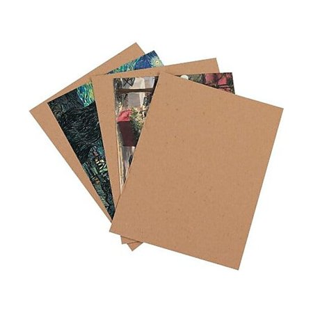 UPC: 0841436086431 | Box Partners Chipboard Pads 11  x 14  Kraft 530/Case CP1114