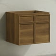 thumbnail image 5 of St. Tropez 24" Wall-Mounted Bathroom Vanity Cabinet without Top in Brown Oak, 5 of 8