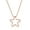 Pink, variant on Bling Queen Women's Silver Plated Star Winded Pendant With Long Chain, Zirconia Necklace, Star Pendant, Women Necklace, Cubic Zirconia Star Necklace, Dainty Necklaces For Women Trendy(Silver)