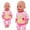 D, variant on Aonerit Reborn Doll Clothes for 18 inch Baby Dolls, Dolls Clothes Outfit Accessories Set, Newborn Girl & Boy Pretend Play Gift for Toddlers