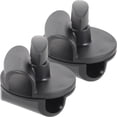 thumbnail image 4 of MOVTOTOP 2Pcs Microphone Arm Clamps Black Plastic Metal Mic Clips for Music Programs Stage Shows, 4 of 8