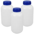 thumbnail image 1 of 3pcs Reagent Bottles Empty Liquid Storage Bottles with Cap Refillable Sample Bottles(1L), 1 of 5