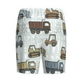 thumbnail image 5 of Easygdp Tractor and Dumper Men's Short Pajama Pants, Sleep Shorts, Household Pants, Casual Pants with Pockets - Small, 5 of 9