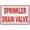 Warning Sign 4, variant on Sprinkler Control Room Sign, Aluminum Tin Warning Signs for Home Outdoor Garden 8"x12", Durable Weatherproof Fire Safety Sign for Building