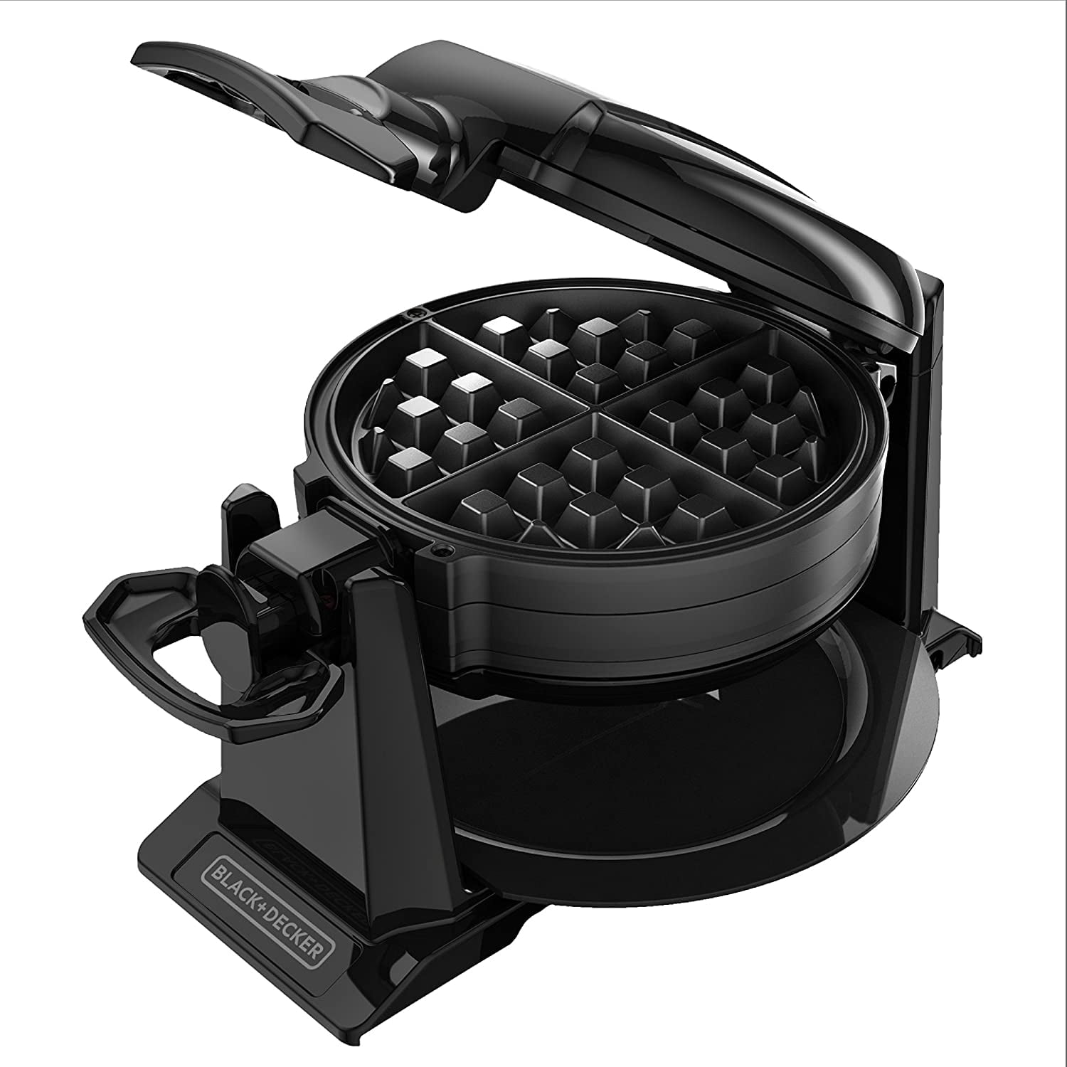 Rotating Waffle Maker, Black, WMD200B