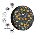 thumbnail image 4 of Fotbe Pumpkin Funda de Llanta de Repuesto con Estampado, Engrosada, Ajuste Universal para Jeep, Remolque, RV, SUV, Camión-16 inch, 4 of 6
