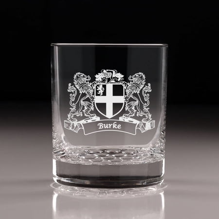 Burke Irish Coat of Arms Nob Hill Tumblers - Set of 4