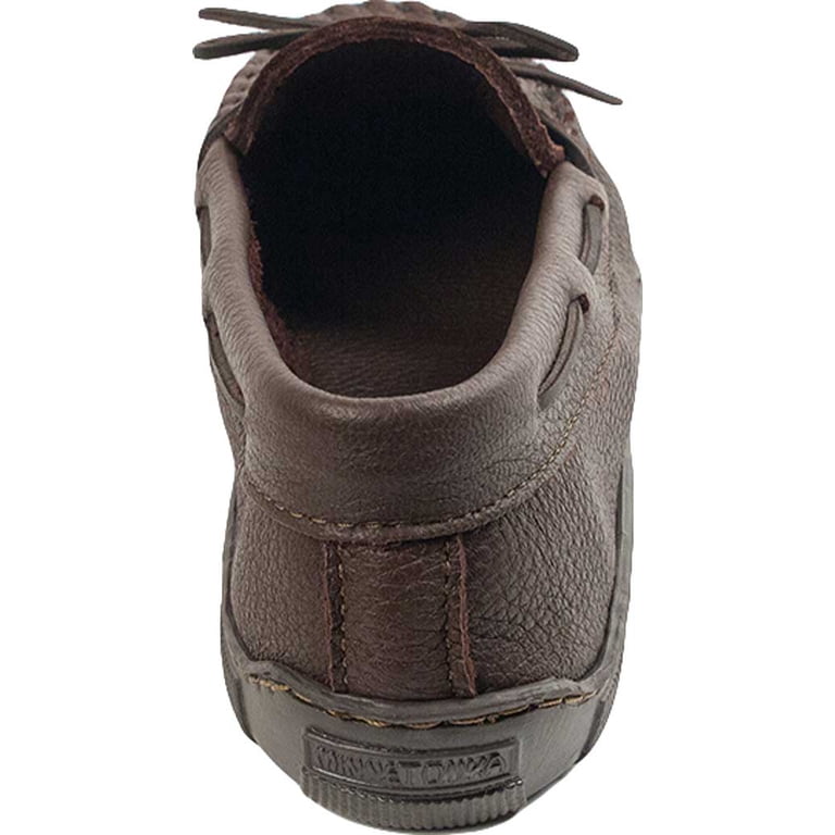 Minnetonka Men\'s Moosehide in Classic Chocolate US Size 10 Minnetonka Men main image 2