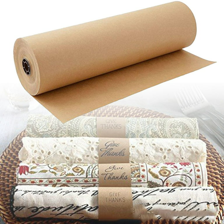 1 Roll of Kraft Paper Roll for Gift Wrapping Moving Packing Brown Paper  Roll for Painting - AliExpress