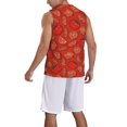 thumbnail image 5 of Wukai Tomatoes Men’s Basketball JerseyLarge, 5 of 7