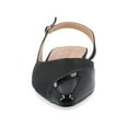 thumbnail image 6 of Journee Womens Daphnne Sling Back Pointed Toe Flats, Widths Available, 6 of 9
