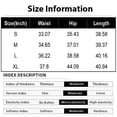 thumbnail image 3 of Men's Dry Fit Compression Baselayer Pants Running Tights Leggings with High Waist and Side Phone Pocket Black L, 3 of 3