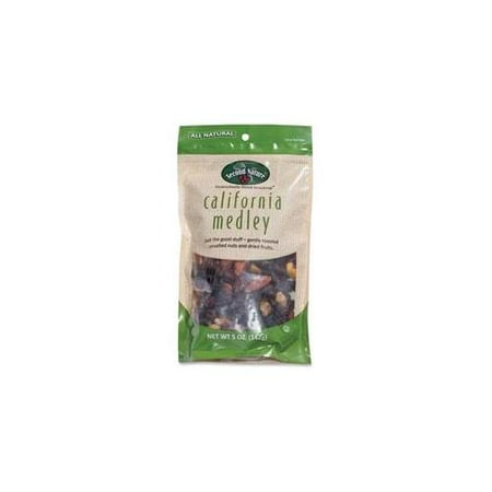SN01109 Second Nature California Medley - Sodium-free, Cholesterol-free - Pouch - 5 oz - 12 / Carton