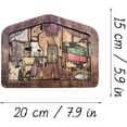 thumbnail image 2 of Estatua de rompecabezas de madera de Jesús, rompecabezas de natividad con diseño de madera quemada, rompecabezas de madera de Jesús, juego de natividad, juego de rompecabezas para adultos y niños, 2 of 5