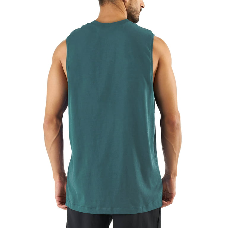 Ma Croix Mens Sleeveless Casual Muscle Tank Top Premium Cotton For  Performance 