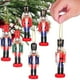 thumbnail image 1 of 6 Piezas Figuras De Cascanueces Colgantes De Navidad Decoraciones De Cascanueces Colgantes De Madera Árbol De Navidad Cascanueces Decoraciones De Soldado Cascanueces Pequeños De Escritorio, 1 of 6