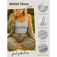 thumbnail image 4 of Anygrew Camisole Tops for Women with Built in Bra Adjustable Strap Tank Top Casual Basic Cami Tanks, 4 of 5