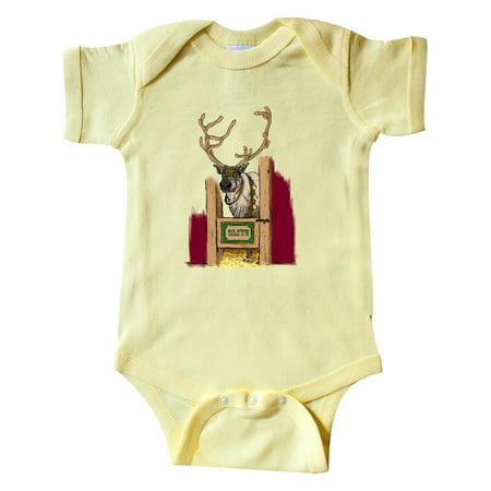 

Inktastic Olive the Other Reindeer Gift Baby Boy or Baby Girl Bodysuit