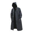 thumbnail image 2 of lionlar Poncho de Pluie à Capuche Réutilisable Veste de Pluie à Manches Longues pour Voyage Escalade Vélo TTG, 2 of 9