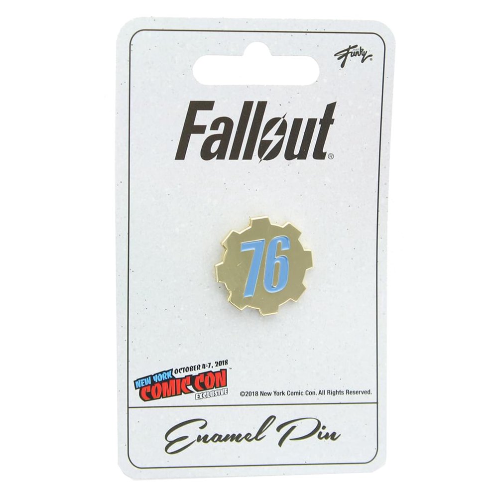 Fallout 76 Enamel Pin NYCC Exclusive
