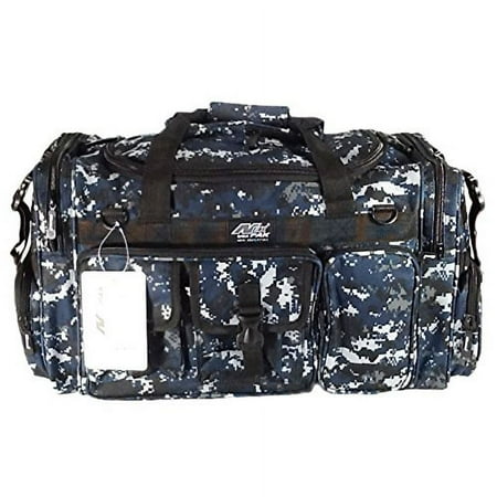 Nexpak 26 3800cu.in Tactical Duffel Range Bag TF126 DMBK Navy Blue Digital Camouflage