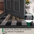 thumbnail image 3 of FRABE Outside Door Mat 36x59, Non Slip Rubber Backing Welcome Doormat, Low Profile Easy Clean Welcome Entrance Mat for Front Back Door Entryway Porch Garage, Sweet Home, 3 of 10