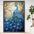 thumbnail image 3 of 5D DIY Full Square Drill Parcial AB Drill Diamond Painting Kit de pavo real 45x65cm Hugtrwg Para estrenar, 3 of 9