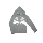 Glitter Unicorn Fleece Hoodie (Little Girls & Big Girls)