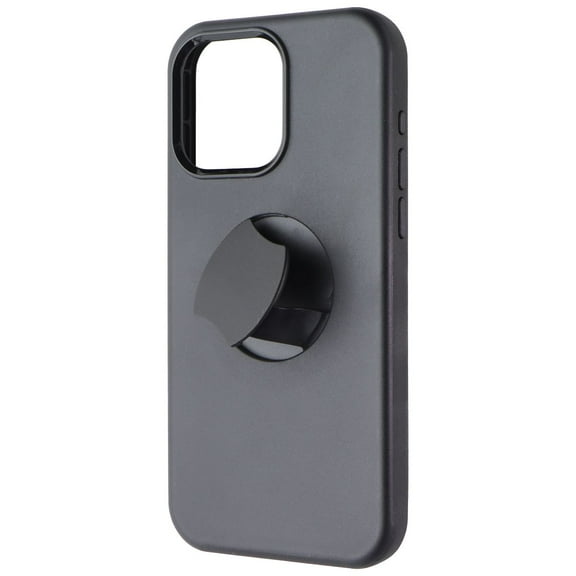 Open Box OtterBox OtterGrip Symmetry Case for MagSafe for Apple iPhone 15 Pro Max - Black