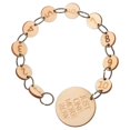 thumbnail image 2 of Wood Knitting Marker Circular Knit Stitch Marker Handmade Wood Stitch Marker, 2 of 3