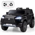 thumbnail image 1 of Costway Ride on Car for Kids, 24V 4WD Licensed LEXUS GX550 Electric Vehicle with Remote Black, 1 of 10