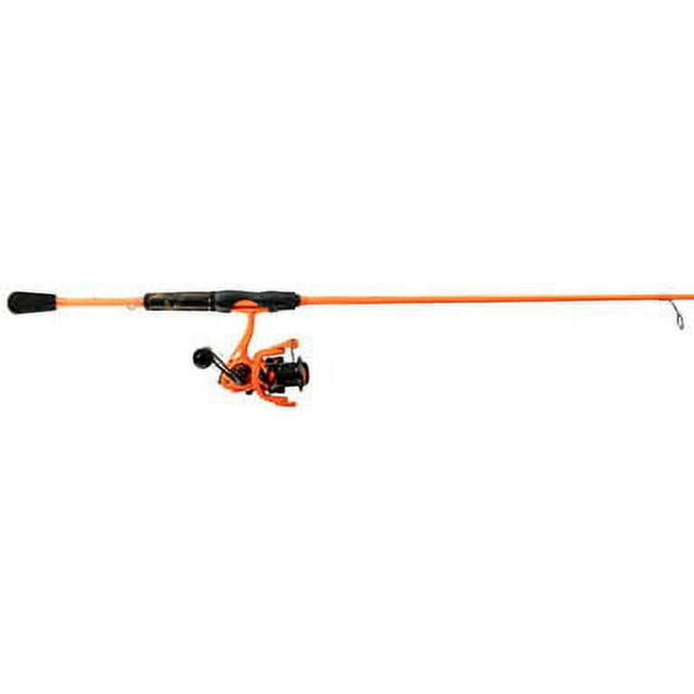 Lew's Xfinity Spinning Reel and Fishing Rod Combo, 6-Foot 6-Inch Rod, Orange