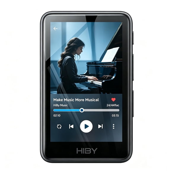 Reproductor MP3 HiBy R1 con Bluetooth y audio Hi-Res, pantalla táctil de 3"