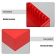 thumbnail image 3 of Masteelf Plastic Coin Case Red Coin Storage Box Display Stand R Coin Organizer for Collectors, 3 of 8