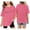 A-Pink34, variant on JAJAHO Girls Summer Top Oversized T Shirts For Girl Short Sleeve Crew Neck Letter Graphic Tee 3-14Y Baggy Streetwear Comfortable Tops
