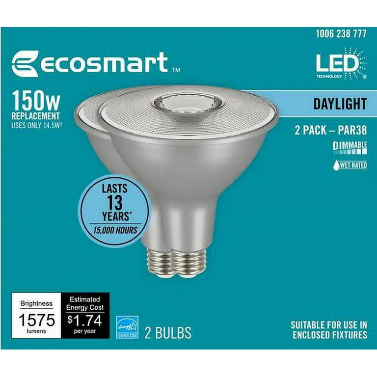 Led flood light bulbs 150 watt equivalent outlet