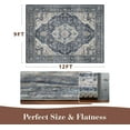 thumbnail image 2 of Area Rug X Rugs for Living RoomMachine Washable RugSoft Living Room RugVintage Non Slip CarpetRugs for Bedrooms Dining Room Living Room Office, 2 of 7