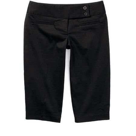 Juniors Stretch Bermuda Shorts
