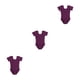 thumbnail image 3 of Sonducket Elástico Gym Ballet Dance Outfit Skin Friendly Classic Draw-String Jumpsuit Gimnasia Dancewear Leotardo Púrpura S Type1 NO1, 3 of 6